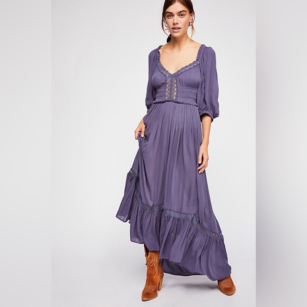 Free People Endless Beauty Maxi Dress S NWT